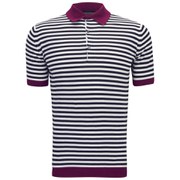 John Smedley Men's Jaedon Slim Fit Sea Island Cotton Polo Shirt - Raspberry