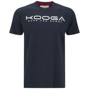 Kooga Men's Cotton Logo T-Shirt - Navy/White