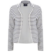 Maison Scotch Women's Sweat Blazer - White