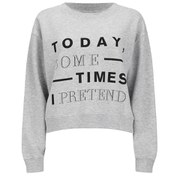 Cheap Monday Women's Expand Sweatshirt - Light Grey Melange