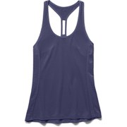 Under Armour Women's Fly By Stretch Mesh Running Tank Top - Faded Ink/Reflective