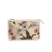 Maison Scotch Women's Canvas Toiletries Bag Tropical Prints - Multi