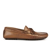 H Shoes by Hudson Men's Felipe Leather Slip On Loafers - Tan