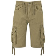 Crosshatch Men's Oprah Twill Cargo Shorts - Tobacco