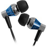 JLab - Jbuds Pro Premium Metal Earphones with Mic - Cobalt Blue
