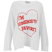 Wildfox Women's Somebody's Favourite Harbor Hoody - White