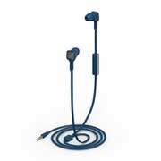 Ministry of Sound Audio Earphones - Blue and Gun Metal