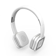 Ministry of Sound Audio On Plus, Wireless Bluetooth On Ear Headphones - White and Gun Metal