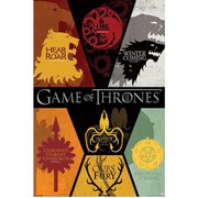 Game Of Thrones Sigils - 24 x 36 Inches Maxi Poster