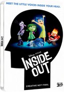 Inside Out 3D (Includes 2D Version + EXCLUSIVE BONUS DISC!) - Zavvi Exclusive Limited Edition Steelbook Blu-ray