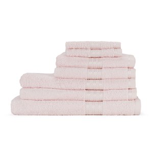 Restmor 100% Egyptian Cotton 7 Piece Supreme Towel Bale Set ( 500gsm) - Pink