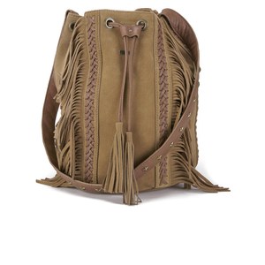 Maison Scotch Women&#39;s Cute Leather Bucket Bag - Tan - Free UK Delivery over £50