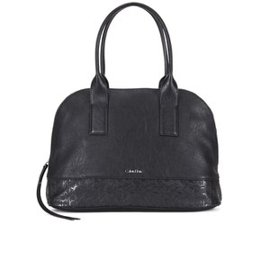 Calvin Klein Maddie Large Satchel - Black