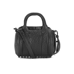 Alexander Wang Women's Mini Rockie Pebbled Leather Bag - Black: Image 01