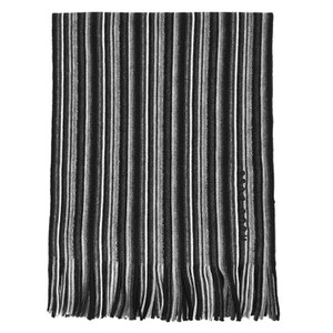 BOSS Hugo Boss Men's Fadon Stripe Scarf - Black