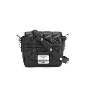Karl Lagerfeld Women's K/Kuilted Cross Body Bag - Black