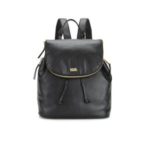 Karl Lagerfeld Women's K/Grainy Backpack - Black