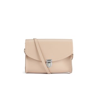 The Cambridge Satchel Company Women's Push Lock Crossbody Bag - Oyster
