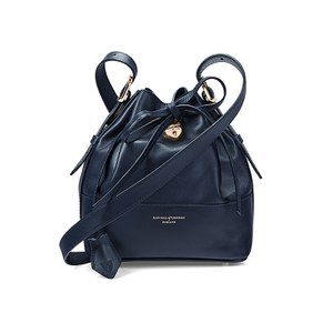 Aspinal of London Women's Padlock Mini Duffle Bag - Navy