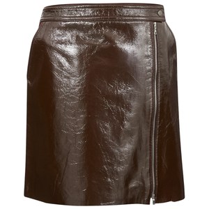 Theory Womens Berdin Skirt - Dark Cassis