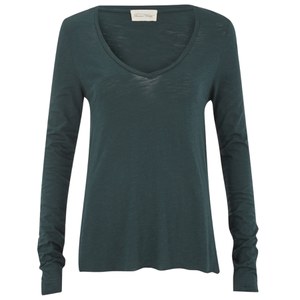 American Vintage Women's Jacksonville Long Sleeved Top - Fir Tree