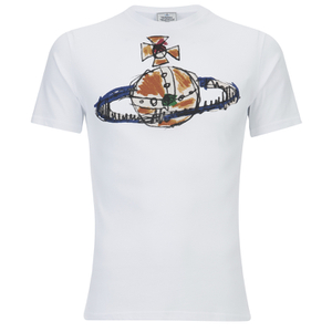 Vivienne Westwood MAN Men's Orb Logo T-Shirt - White