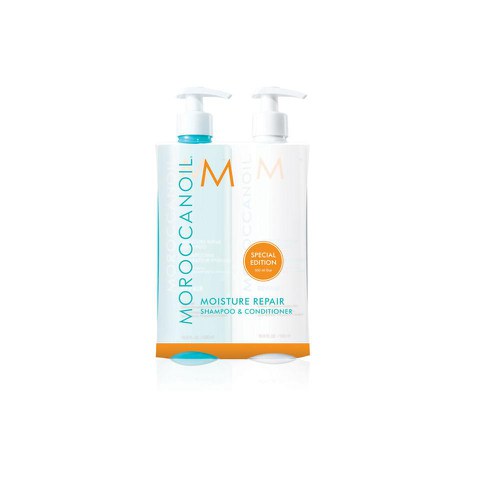 Moroccanoil Moisture Repair Shampoo & Conditioner 500 ml Supersize Duo