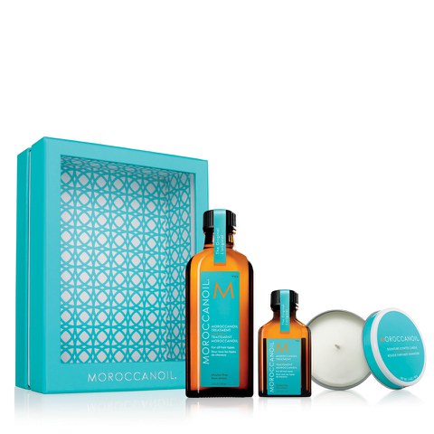 Moroccanoil Home & Away Original (25% Saving + free Candle worth £12.95)