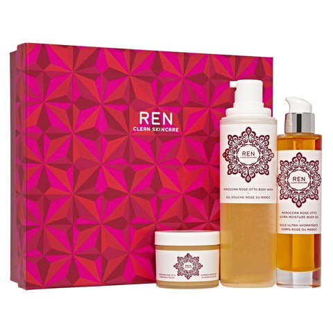 REN Luxury Moroccan Rose Collection Gift Set (Worth £59.26)
