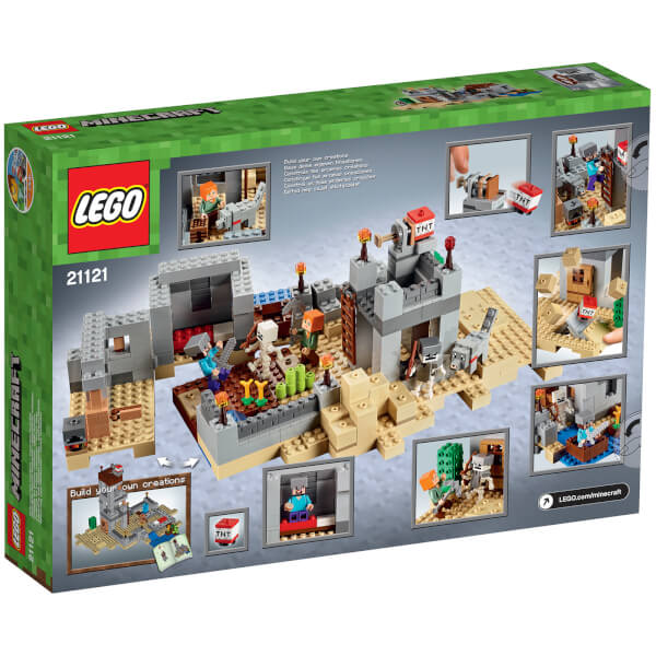 lego minecraft: the desert outpost (21121)
