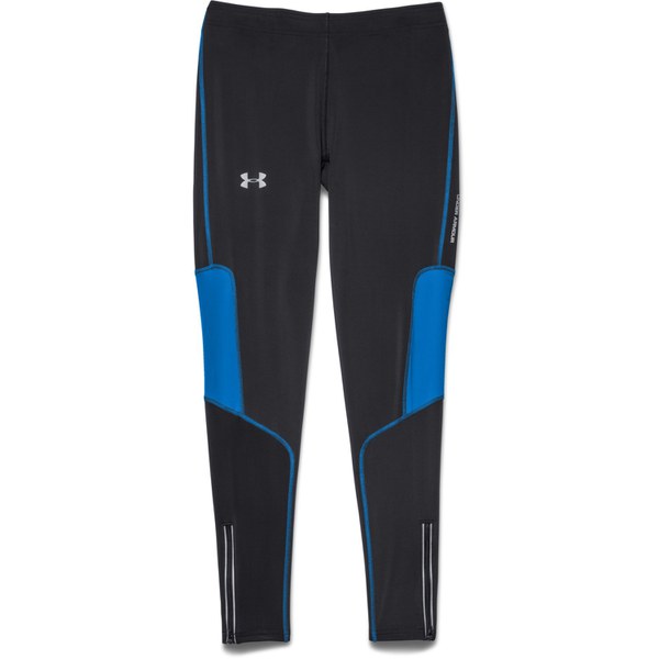 Under Armour Men's Compression Running Tights Black/Blue Jet