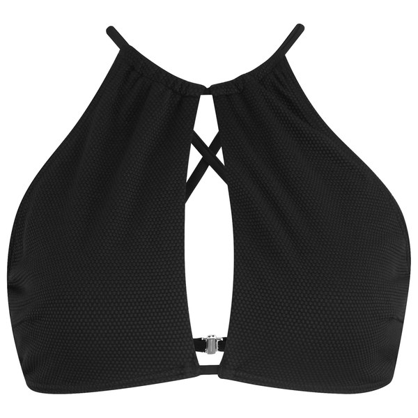Minkpink Women S Misty Inca Halter Neck Bikini Black