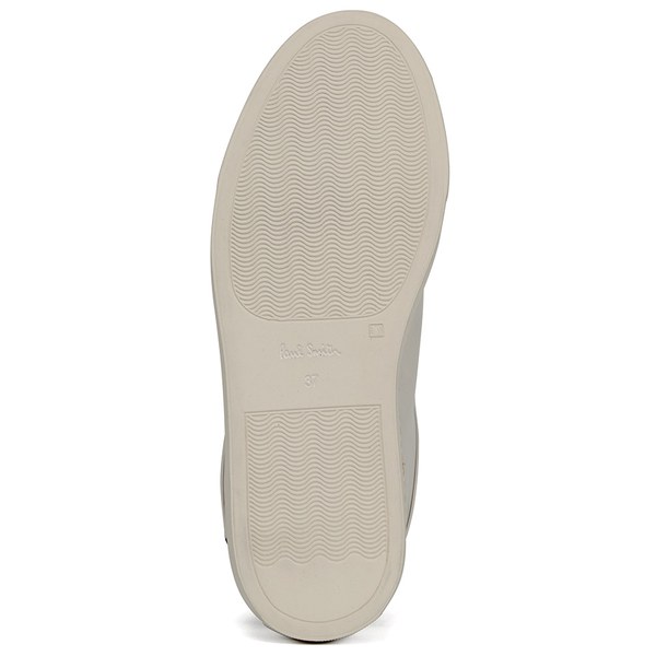 Paul Smith Shoes Women's Basso Leather Trainers - Quiet White: Image 21
