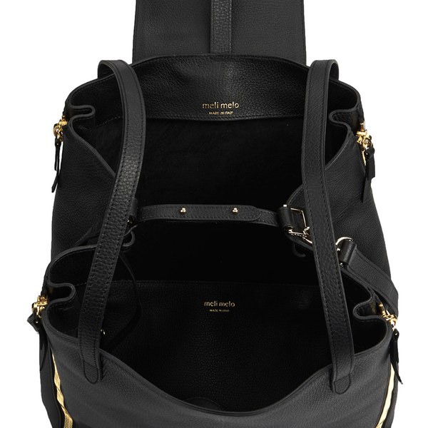 meli melo Women's The Baxter Medium Tote Bag - Black: Image 31