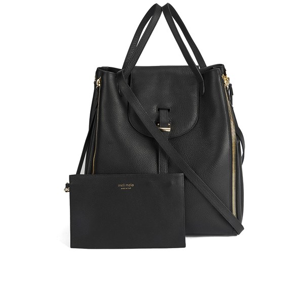 meli melo Women's The Baxter Medium Tote Bag - Black: Image 01