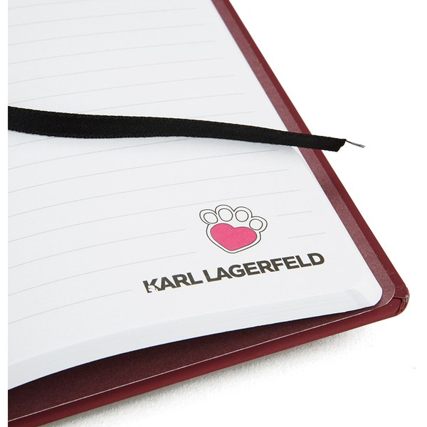 Karl Lagerfeld Women's K/Choupette Love Notebook - Wine: Image 31