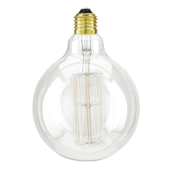 Nkuku Globe Screw Filament Light Bulb 17 x 12cm Homeware