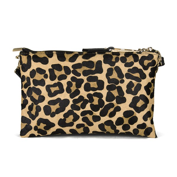 Dune Electra Clutch Bag - Leopard: Image 41