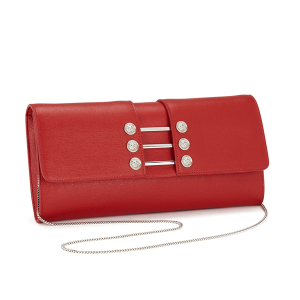 Versus Versace Women's Clutch Bag - Red: Image 11
