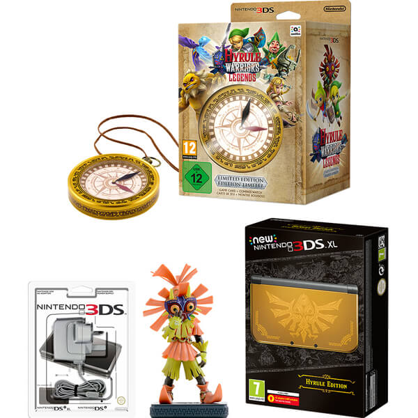 New Nintendo 3DS XL Hyrule Edition + Hyrule Warriors Legends Limited Edition Nintendo UK Store