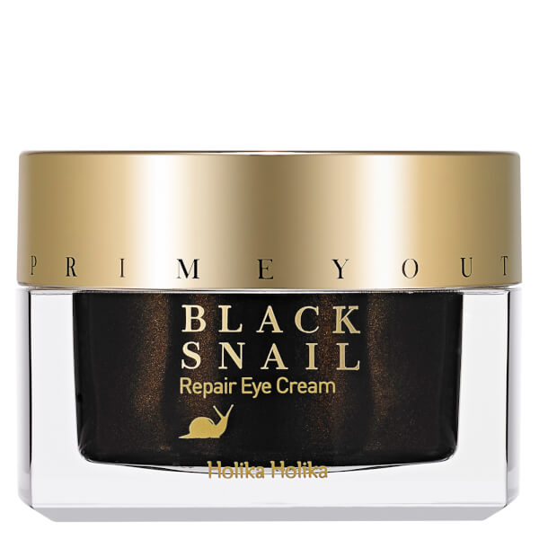 prime youth black snail repair eye cream