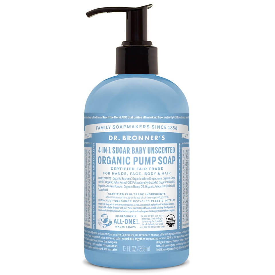 Dr. Bronner Organic Shikakai Baby Mild Hand Soap (355ml)