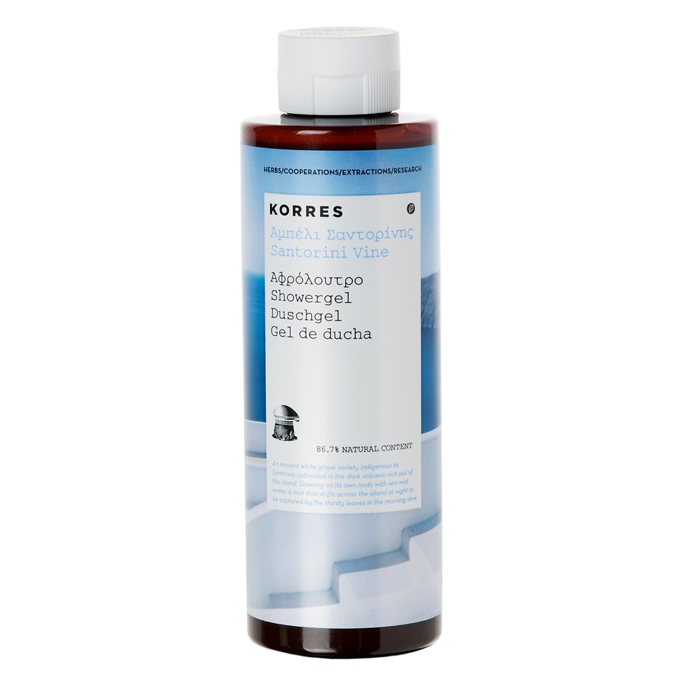 Korres Santorini Vine Shower Gel (250ml) FREE Delivery