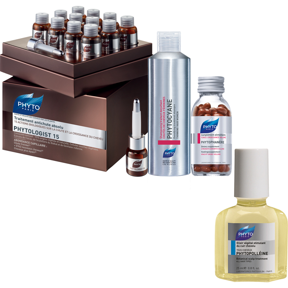 Phyto Phytologist 15 AntiHair Loss Bundle (Worth £310)  FREE Delivery