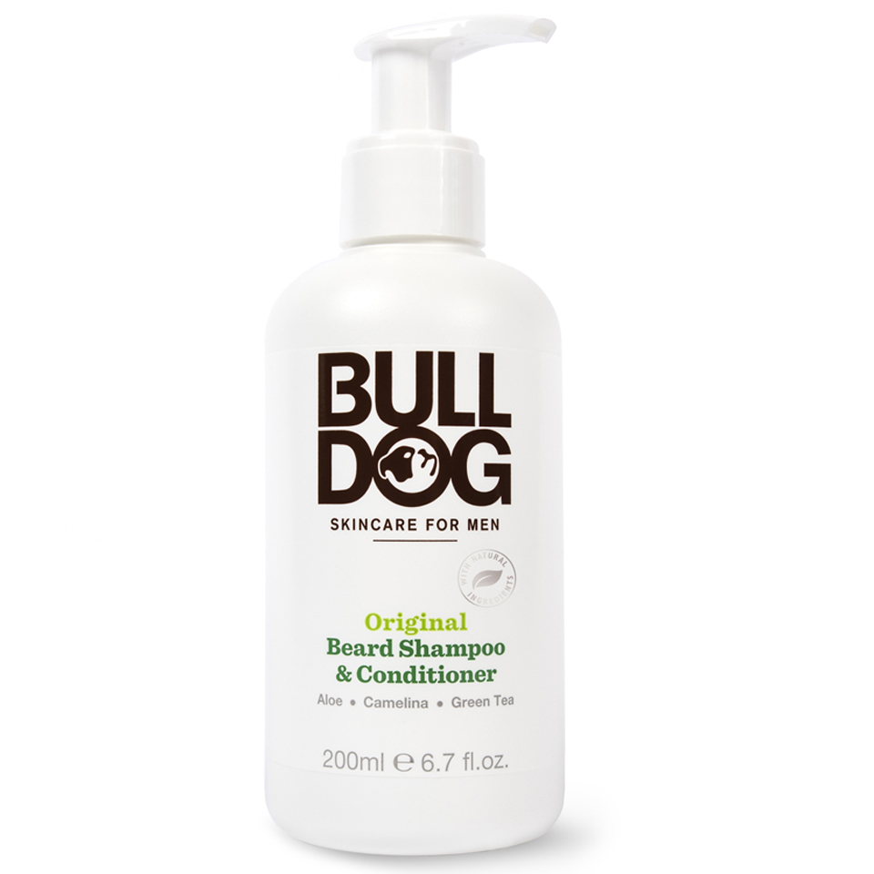 Bulldog Original 2in1 Beard Shampoo and Conditioner 200ml FREE UK