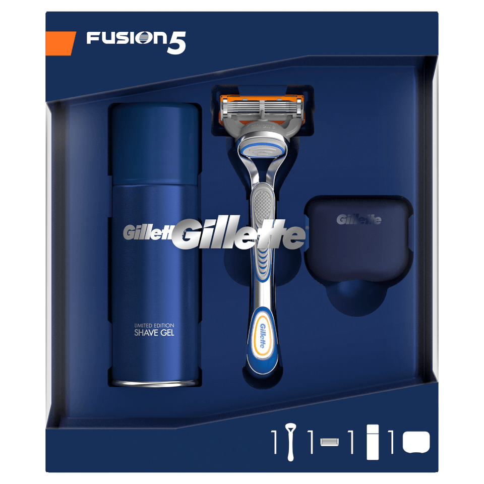 Gillette Fusion5 Razor Gift Set Gillette UK