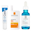 Daily Prep and Protect with Hyaluronic Acid and SPF Expert Skin Routine Bundle