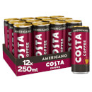 Costa Coffee Americano 12 x 250ml