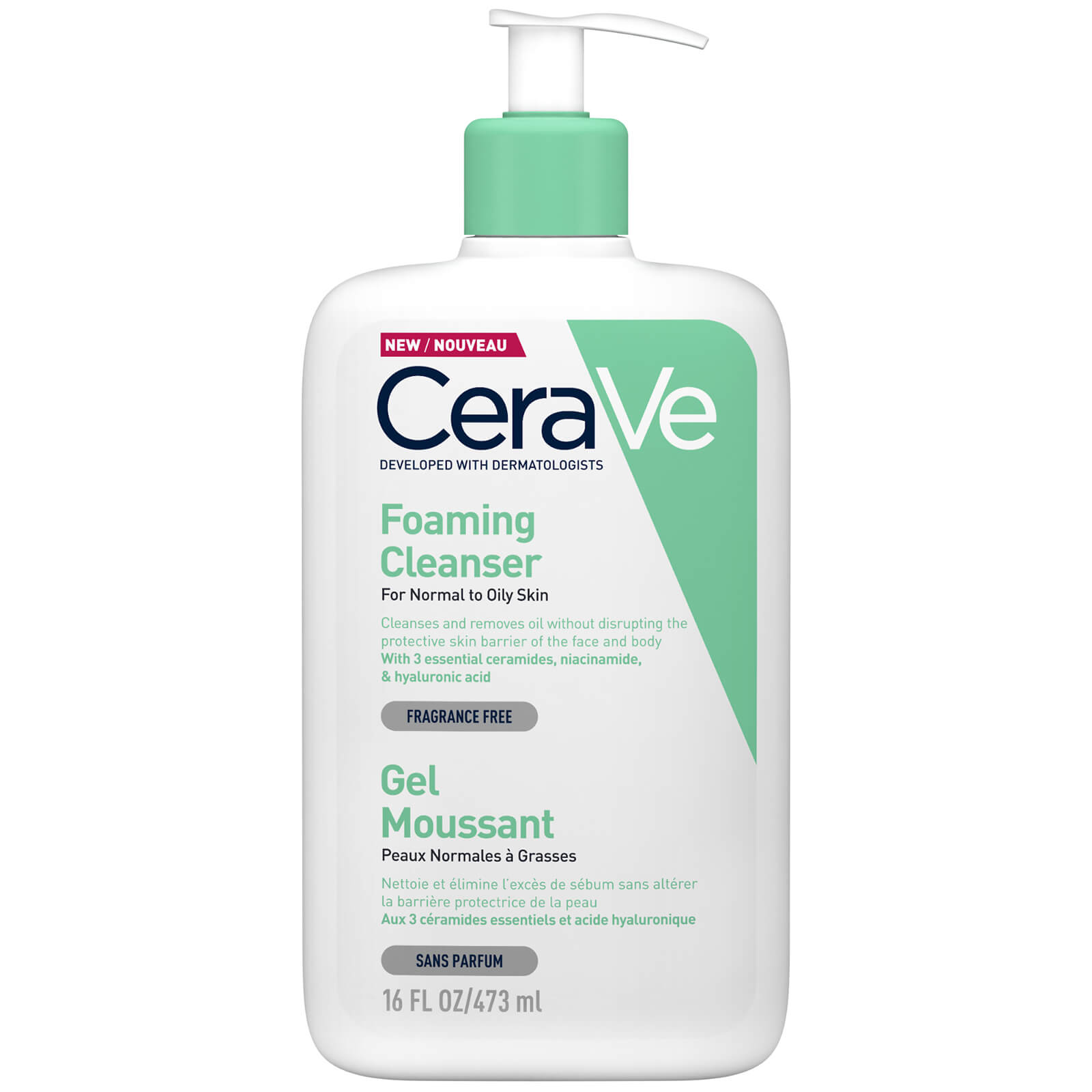 cerave foaming facial cleanser 88ml