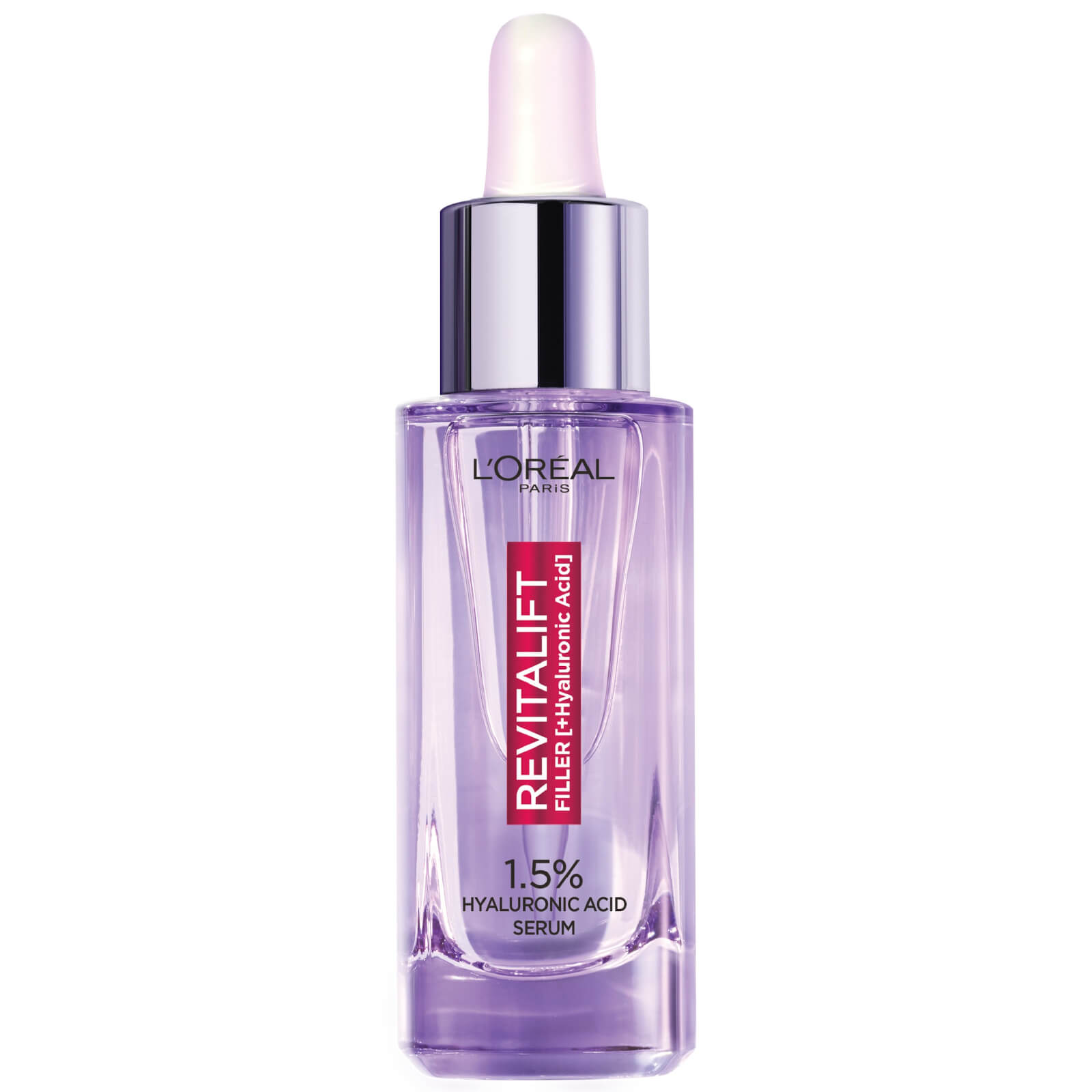 L Oreal Paris Revitalift Filler With 1 5 Hyaluronic Acid Anti Wrinkle Dropper Serum 30ml Lookfantastic